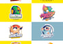 design cute mascot, cartoon character logo design